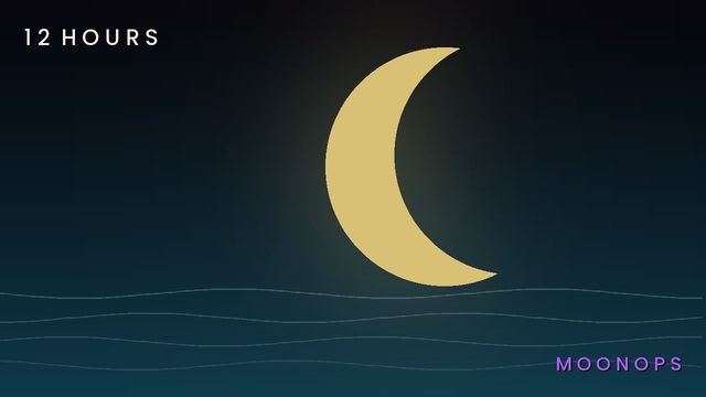 Underwater Deep Sea Ambience, 12 hours, black screen